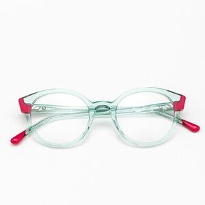 Woodys Sully clear lens glasses